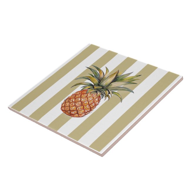Trivet - Ananas Kakelplatta (Sidan)