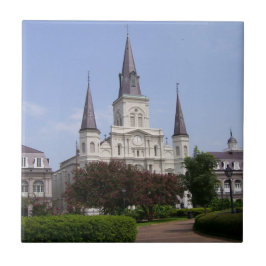 Trivet New Orleans Scen 9 Kakelplatta