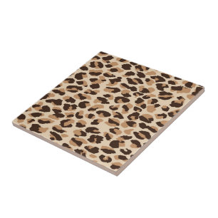 Trivet Tile-Leopard Skriv ut Kakelplatta