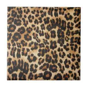 Trivet Tile-Leopard Skriv ut Kakelplatta