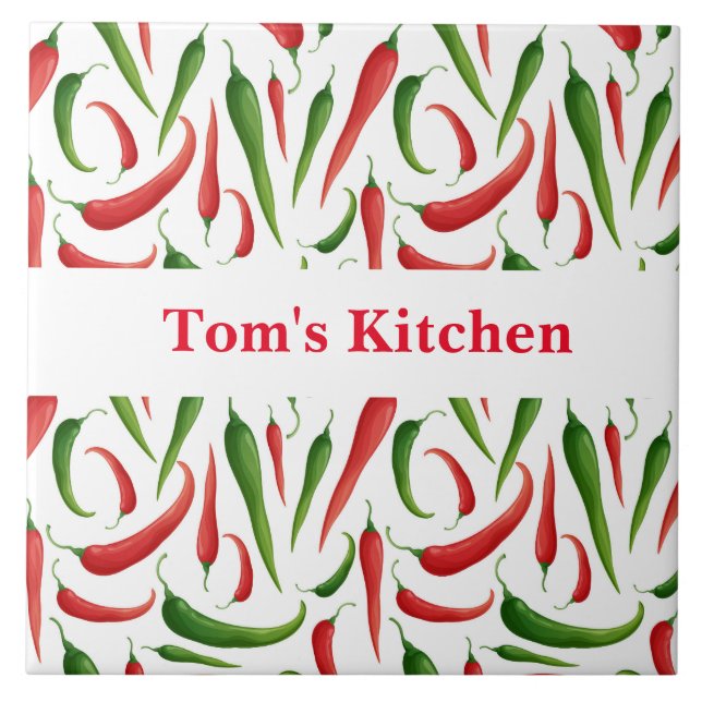 Trivet Tile med eget namn Kakelplatta (Framsidan)