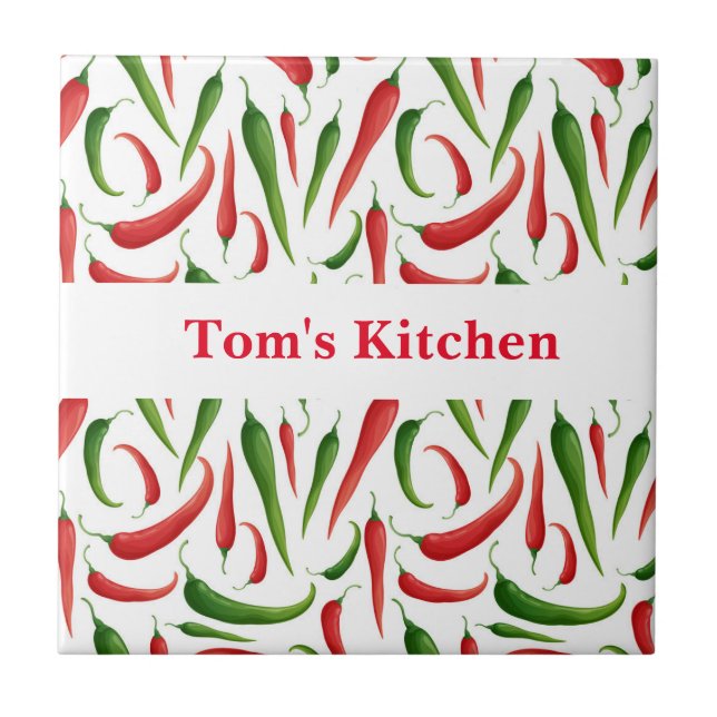 Trivet Tile med eget namn Kakelplatta (Framsidan)