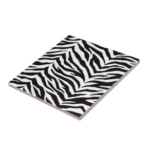 Trivet Tile-Zebra tryck Kakelplatta
