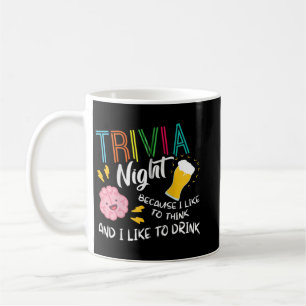 Trivia Natt jag gillar Tänka som jag vill dricka T Kaffemugg