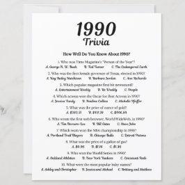 Trivia-spel 1990