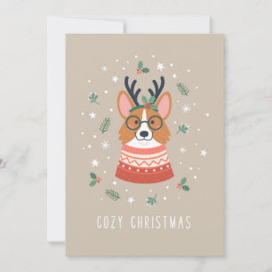 Trivsam julcorgi julkort