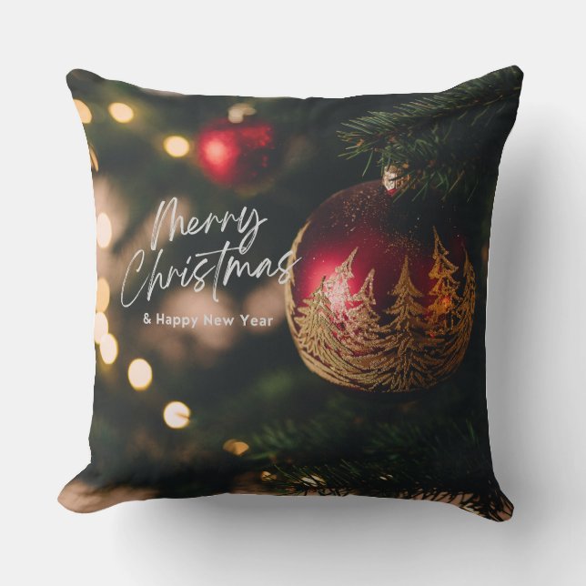 Trivsam julheminredning kudde (Framsida)