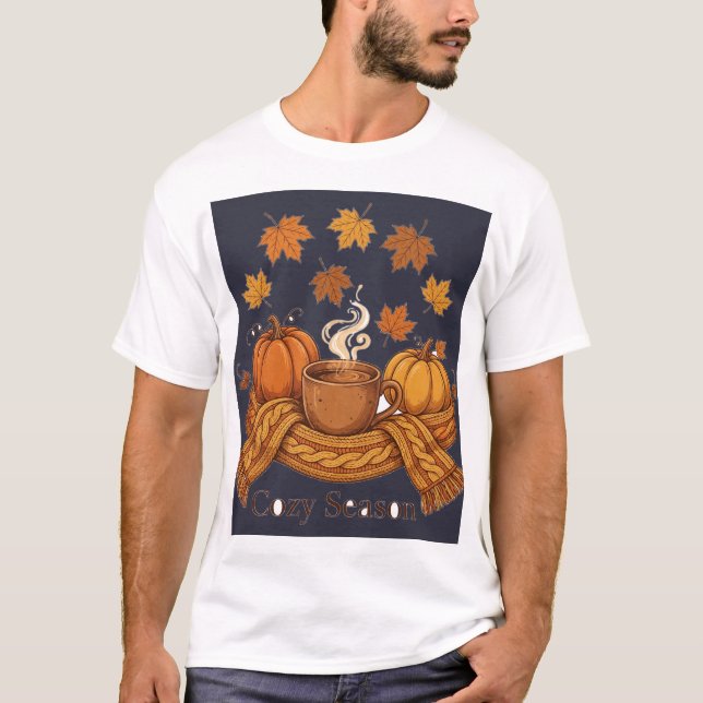 Trivsam säsong — jul t shirt (Framsida)