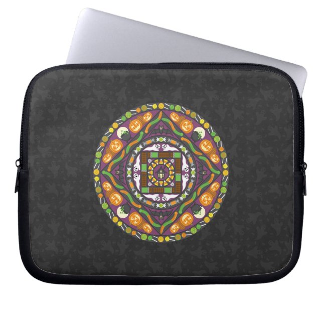 Trix och gods Mandala Laptopsäck Laptop Fodral (Framsidan)