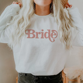 TRIXIE 70:s Retro Hippie Inspired  Rosa Bride T Shirt