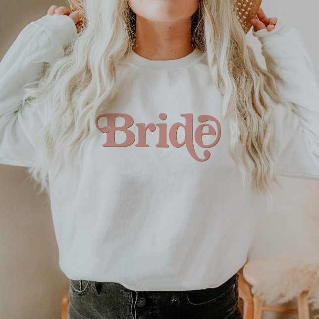TRIXIE 70:s Retro Hippie Inspired  Rosa Bride T Shirt (Skapare uppladdad)
