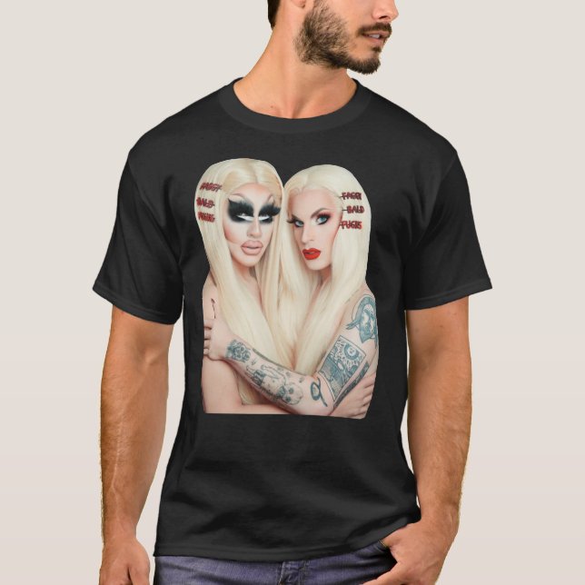 Trixie och Katya Bok UNHhh Classic T-Shirt (Framsida)