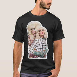 Trixie och Katya Couple Pose Classic T-Shirt