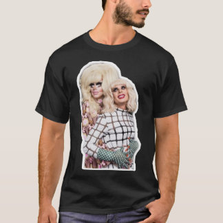 Trixie och Katya Couple Pose Classic T-Shirt