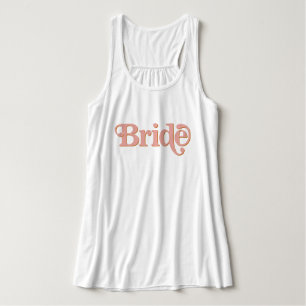 TrixIE Retro 70:s  och Orange Bride Linne Med Racerback