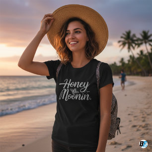 TRIXIE Retro 70-tals tema Honeymoonin' Bride  T Shirt