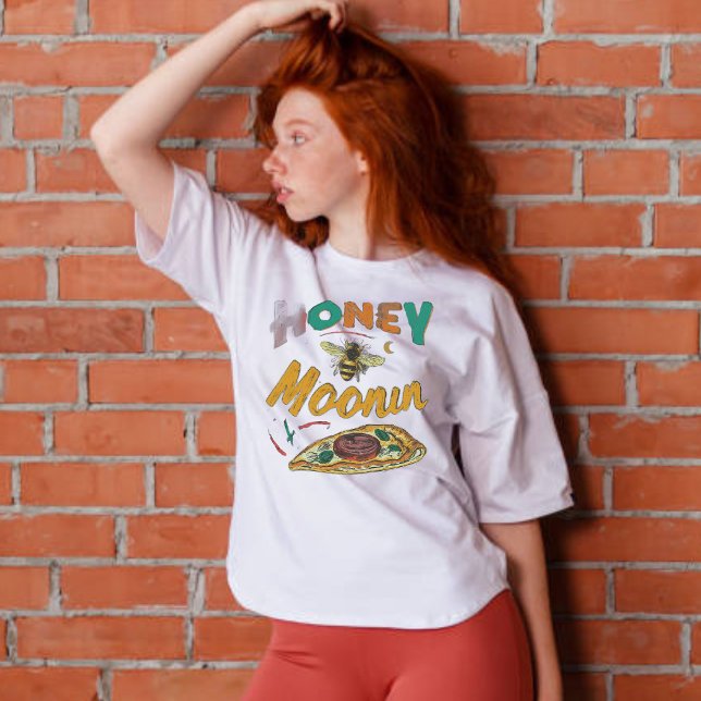 TRIXIE Retro 70-talsinspirerad Nybliven Brud  T Shirt (Skapare uppladdad)