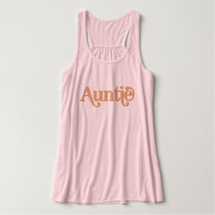 TRIXIE Retro 70's ThLED Orange Groovy Auntie Linne Med Racerback