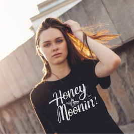 TRIXIE Retro 70's Thmet Honeymoonin'Bride T Shirt