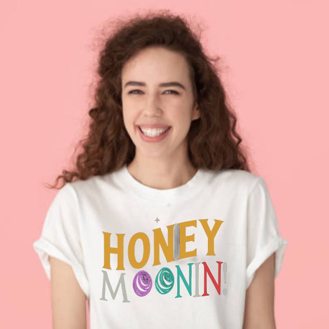 TRIXIE Retro 70's Thmet Honeymoonin'Bride T Shirt (Skapare uppladdad)