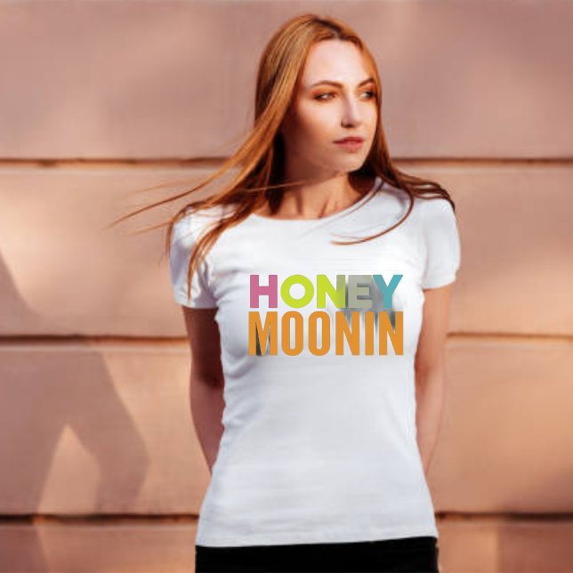 TRIXIE Retro 70's Thmet Honeymoonin'Bride T Shirt (Skapare uppladdad)