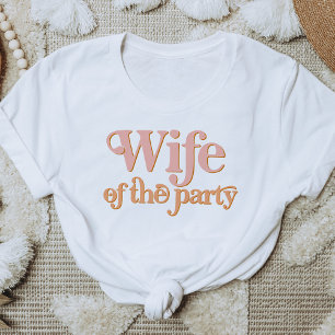 TRIXIE Retro Maka till Party Bachelorette Group T Shirt