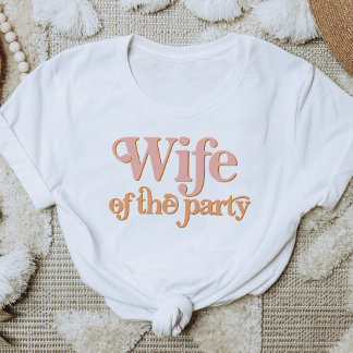 TRIXIE Retro Maka till Party Bachelorette Group T Shirt