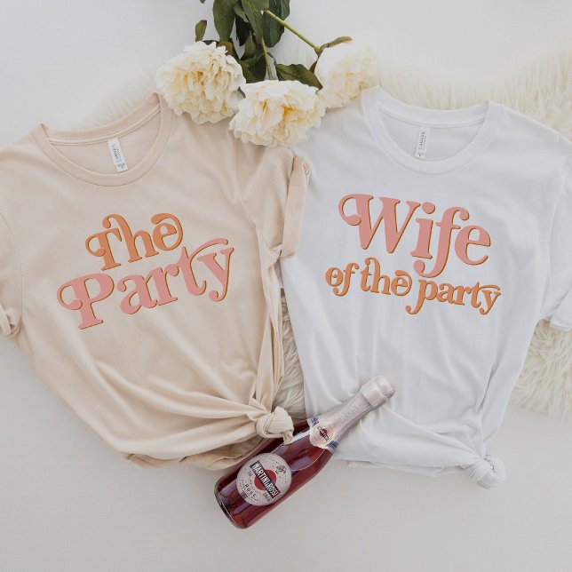 TRIXIE Retro Maka till Party Bachelorette Group T Shirt (Skapare uppladdad)
