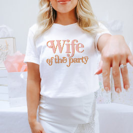 TRIXIE Retro Maka till Party Bachelorette Group T Shirt
