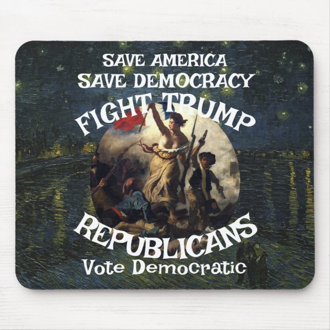 Trmp Republikanska partiet MAGA USA Amerika Rösta  Musmatta (Framsidan)