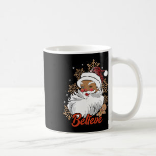 Tro Afro Santa African American jul Blac Kaffemugg