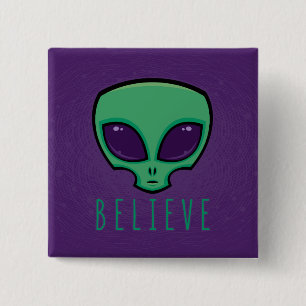 Tro Alien Head Knapp
