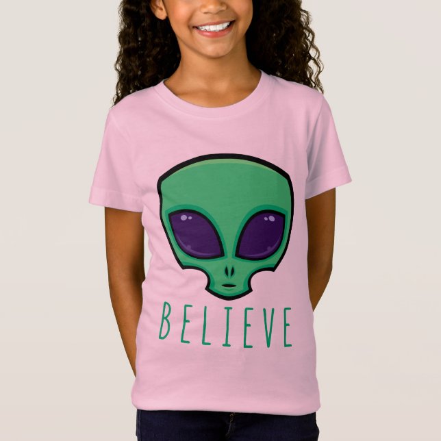 Tro Alien Head T Shirt (Framsida)
