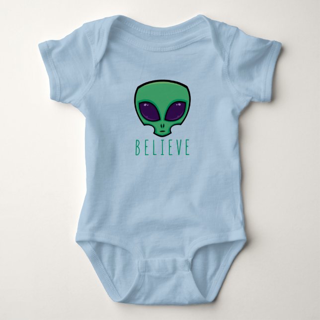 Tro Alien Head T Shirt (Framsida)