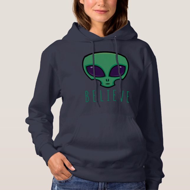 Tro Alien Head T Shirt (Framsida)