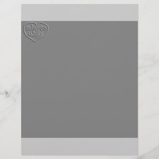 Tro all sak Anpassningsbar Embossed Letterhead