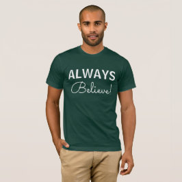 Tro alltid! Manar Basic American T-Shirt
