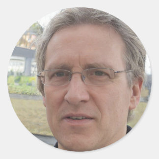 Tro alltid på dig själv runt klistermärke