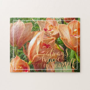 Tro alltid på ditt eget orchid-foto pussel