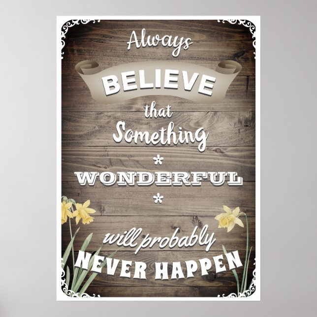 Tro alltid poster (Framsidan)