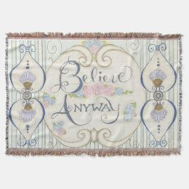 Tro ändå Throw Blanket Filt