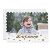 Tro. Anpassningsbar Fotojulklapp