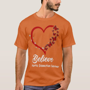 Tro aortisk dissekering Survivor redribbon butte T Shirt