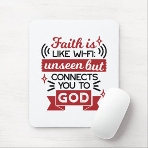 Tro är som Wi-Fi osynlig men kopplar dig till Gud Musmatta