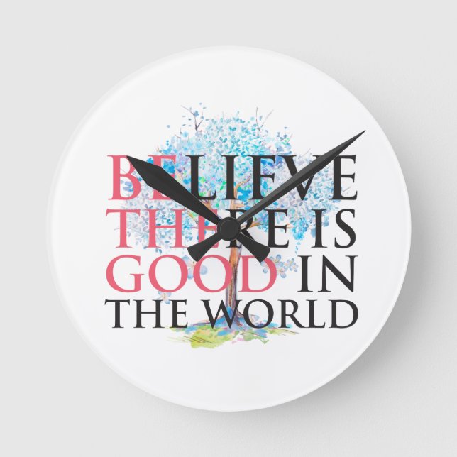 Tro att Bra Rund Klocka (Framsida)