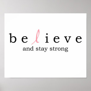Tro att cancer Poster