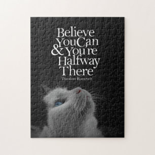Tro att du kan roa dig på Motivational Quott Pussel