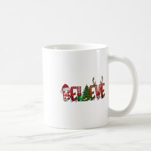 Tro att julfamiljen Jultomten Pajamas Reuni Kaffemugg