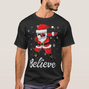 Tro att Jultomten Kids Boys vid julmiddagen G T Shirt