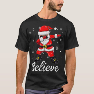 Tro att Jultomten Kids Boys vid julmiddagen G T Shirt